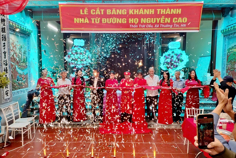 Nhà thờ họ Nguyễn Cao – Dấu ấn văn hoá và tâm linh giữa làng nghề Trát Cầu, Thường Tín